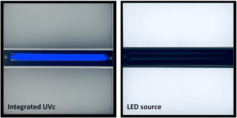 CLEENAIR series UVc luminaire range